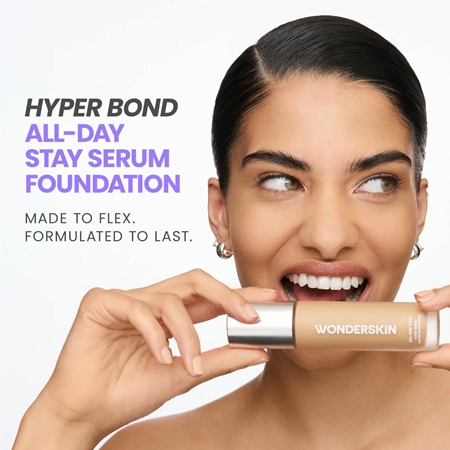 WONDERSKIN Hyper Bond All-Day Stay Serum Foundation Long-Lasting Foundation