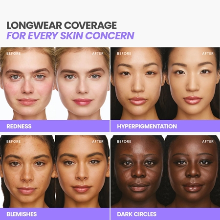 WONDERSKIN Hyper Bond All-Day Stay Serum Foundation Long-Lasting Foundation