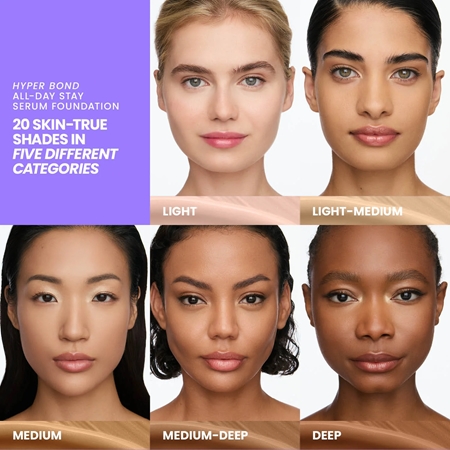 WONDERSKIN Hyper Bond All-Day Stay Serum Foundation Long-Lasting Foundation