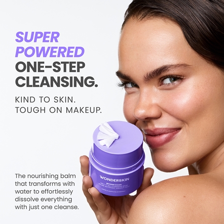 WONDERSKIN Beyond Clean Melt-It-All Makeup Removing Cleansing Balm