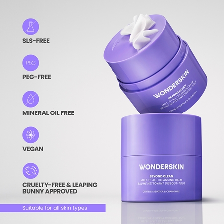 WONDERSKIN Beyond Clean Melt-It-All Makeup Removing Cleansing Balm