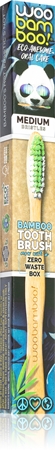 Woobamboo Eco Toothbrush Medium spazzolino da denti in bambù medium