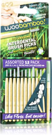 Woobamboo Eco Interdental Brush brossettes interdentaires mix