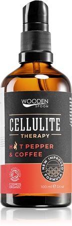 WoodenSpoon Therapy Cellulite standinamasis kūno aliejus celiulitui mažinti