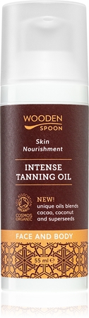 WoodenSpoon Skin Nourishment hoitava vartaloöljy voimakkaaseen rusketukseen