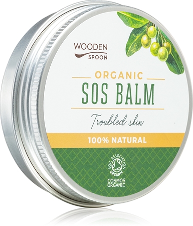WoodenSpoon Organic balsam SOS do wysuszonej i uszkodzonej skóry