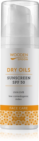 WoodenSpoon Dry Oils Sunscreen SPF 50 Sunscreen Cream SPF 50