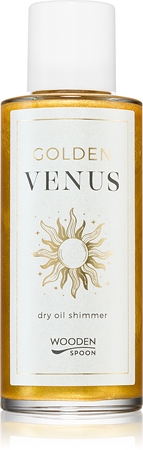WoodenSpoon Golden Venus třpytivý suchý olej