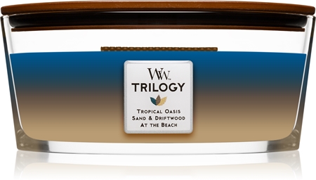 Woodwick Trilogy Nautical Escape Duftkerze mit holzdocht (hearthwick)