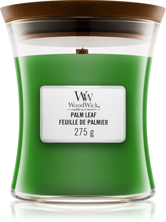 Woodwick Palm Leaf aроматична свічка з дерев'яним гнітом