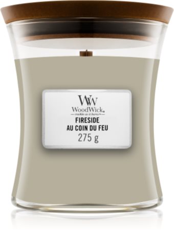 WOODWICK - Au Coin Du Feu Fireside - Kit Regalo Candela Profumata