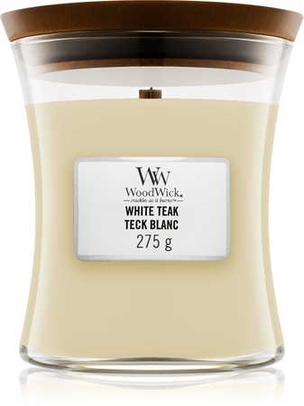 Woodwick White Teak doftljus trä wick