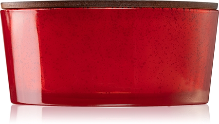 Woodwick Pomegranate ароматна свещ I. с дървен фитил (hearthwick)