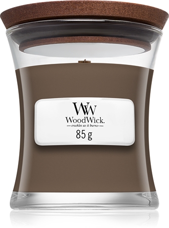 Woodwick Black Amber & Citrus scented candle Wooden Wick