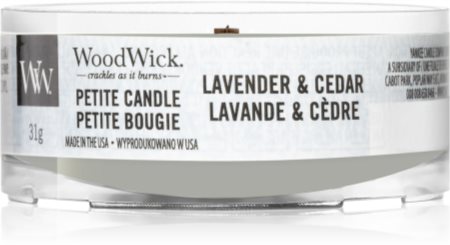 Woodwick Lavender & Cedar viaszos gyertya