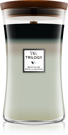 Woodwick Trilogy Mountain Air duftlys