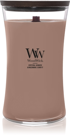 Woodwick Crystal Ginger doftljus trä wick