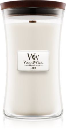 WoodWick Trilogy Evening Luxe candela profumata con stoppino di legno 609 g