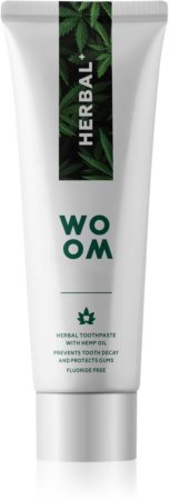 WOOM Herbal+ Toothpaste pastă de dinți cu extract din plante