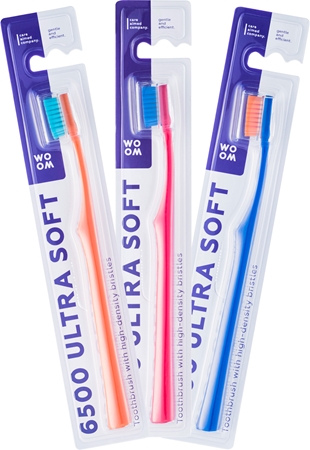 WOOM Toothbrush 6500 Ultra Soft cepillo de dientes ultra suave