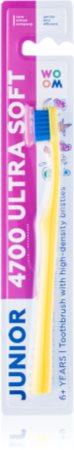 WOOM Toothbrush Junior 4700 Ultra Soft brosse à dents pour enfants 6 ans+ ultra soft