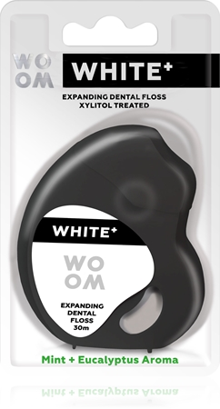 WOOM White+ Dental Floss Вощена міжзубна нитка