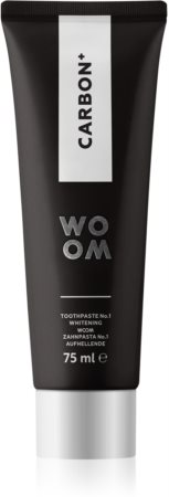 WOOM Carbon+ Toothpaste schwarze Zahnweißercreme