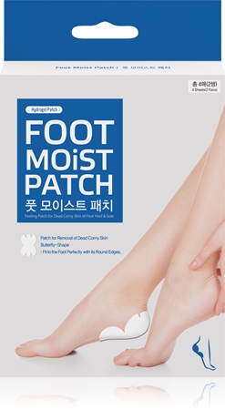 Wooshin Labottach Foot Moist hydrogel exfoliating heel patches