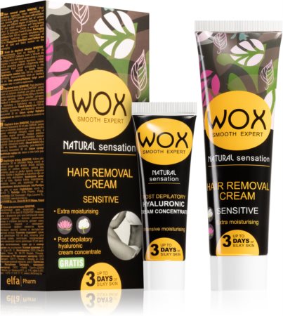 WOX Natural Sensation depilační krém pro citlivou pokožku