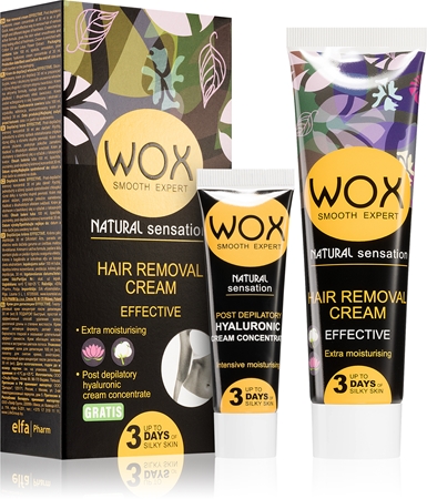 WOX Natural Sensation depilační krém na tělo