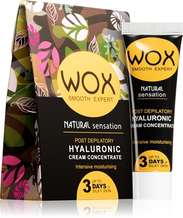 WOX Natural Sensation intensives feuchtigkeitsspendendes Konzentrat nach der Depilation