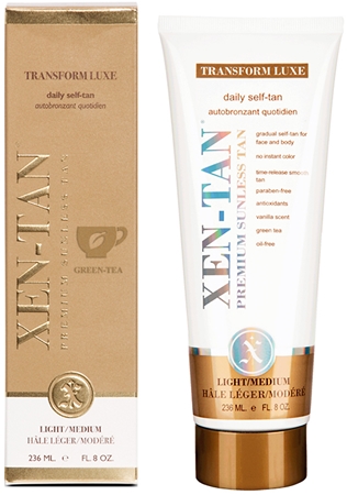 Xen-Tan Light crème auto-bronzante corps et visage pour un bronzage progressif