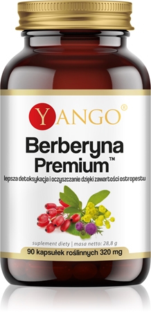 Yango Berberyna Premium™ kapsułki do utrzymania prawidłowego stężenia cukru we krwi