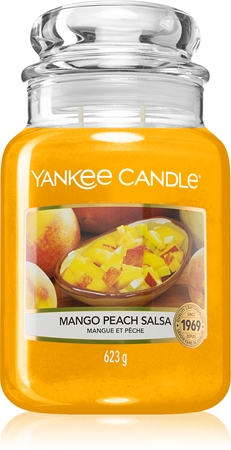 Yankee Candle Mango Peach Salsa vela perfumada