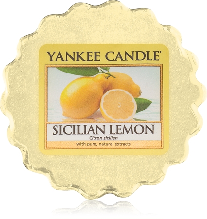 Yankee Candle Sicilian Lemon cera para lámparas aromáticas