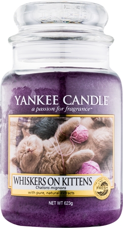 Yankee Candle Whiskers on Kittens Scented Candle 623 g Classic Large