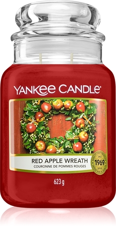 Yankee Candle Red Apple Wreath vonná sviečka