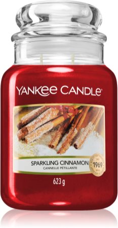 Yankee Candle Sparkling Cinnamon świeczka zapachowa Classic duża