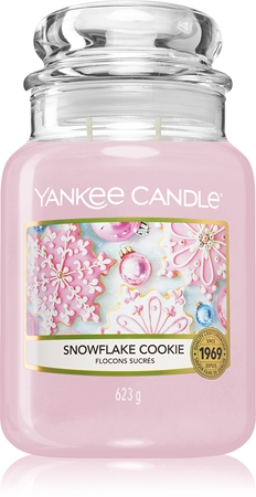 Yankee Candle Snowflake Cookie vela perfumada