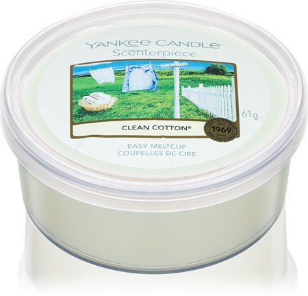 Yankee Candle Scenterpiece Clean Cotton κερί για ηλεκτρική συσκευή καύσης κεριών