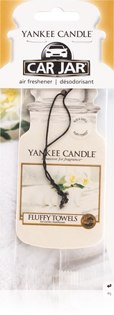 Yankee Candle Fluffy Towels ароматизатор за кола закачащ се