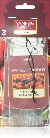 Yankee Candle Black Cherry hanging car air freshener I.