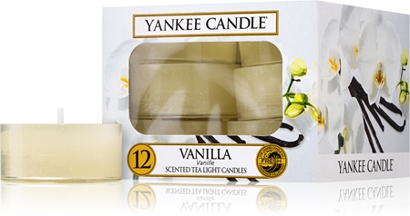 Yankee Candle Vanilla чаена свещ