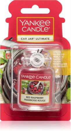 Yankee Candle Red Raspberry vůně do auta závěsná