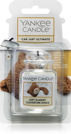 Yankee Candle Soft Blanket car air freshener hanging