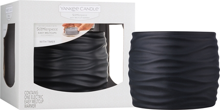 Yankee Candle Scenterpiece Noah lâmpada aromática elétrica com temporizador Anthtracite
