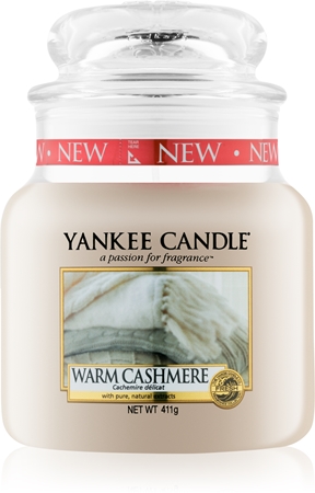 Yankee Candle Warm Cashmere Duftkerze Classic groß