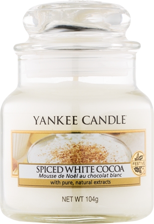Yankee Candle Spiced White Cocoa duftkerze Classic mini