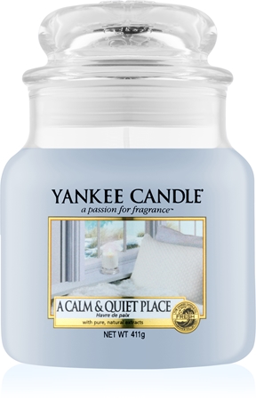 Yankee Candle A Calm & Quiet Place vonná svíčka Classic velká