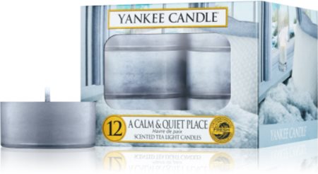 Yankee Candle A Calm & Quiet Place čajna svijeća